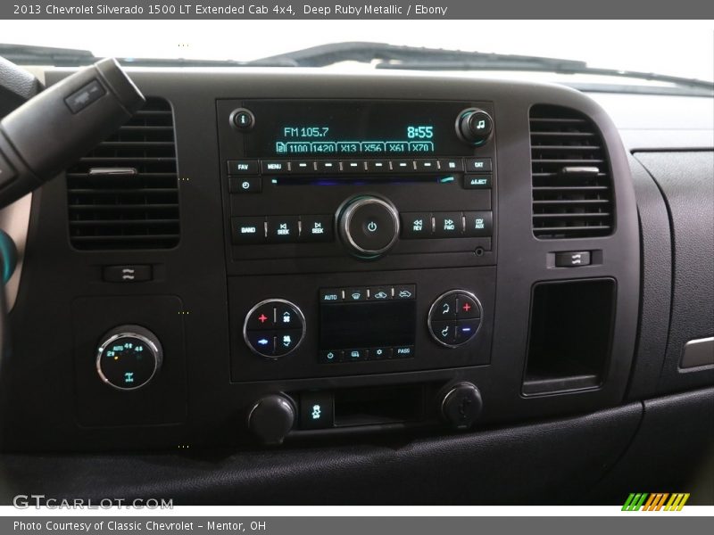 Deep Ruby Metallic / Ebony 2013 Chevrolet Silverado 1500 LT Extended Cab 4x4