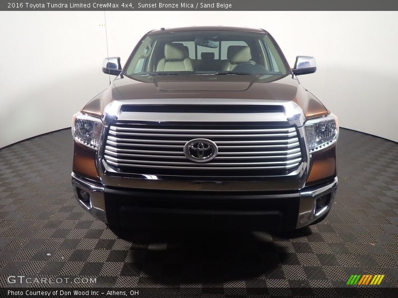 Sunset Bronze Mica / Sand Beige 2016 Toyota Tundra Limited CrewMax 4x4