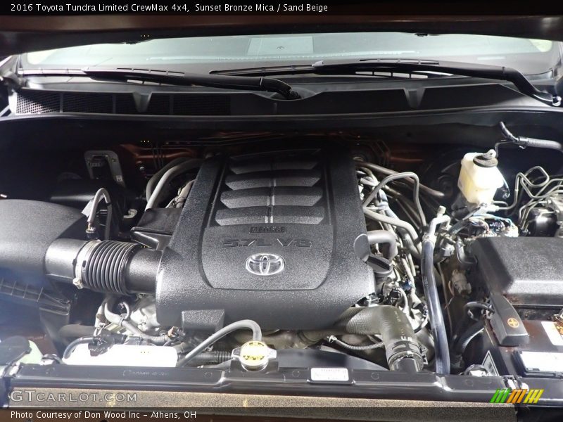 Sunset Bronze Mica / Sand Beige 2016 Toyota Tundra Limited CrewMax 4x4