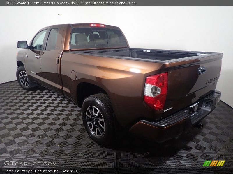 Sunset Bronze Mica / Sand Beige 2016 Toyota Tundra Limited CrewMax 4x4
