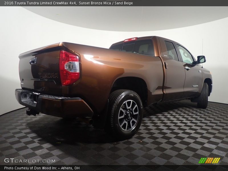 Sunset Bronze Mica / Sand Beige 2016 Toyota Tundra Limited CrewMax 4x4