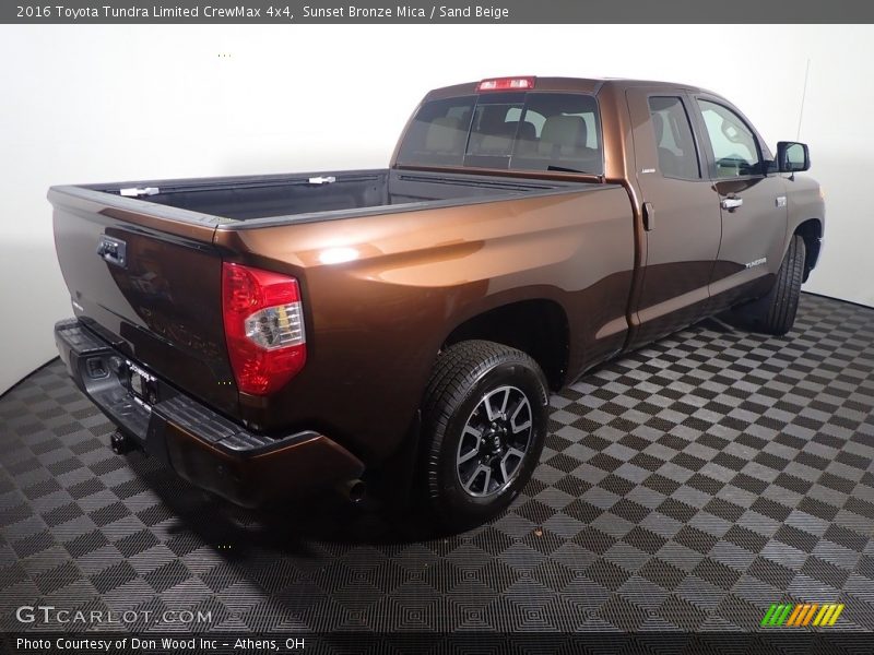 Sunset Bronze Mica / Sand Beige 2016 Toyota Tundra Limited CrewMax 4x4