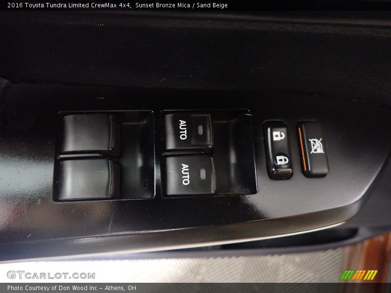 Sunset Bronze Mica / Sand Beige 2016 Toyota Tundra Limited CrewMax 4x4