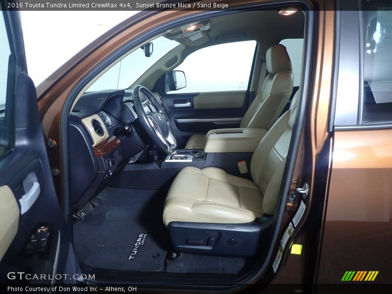 Sunset Bronze Mica / Sand Beige 2016 Toyota Tundra Limited CrewMax 4x4