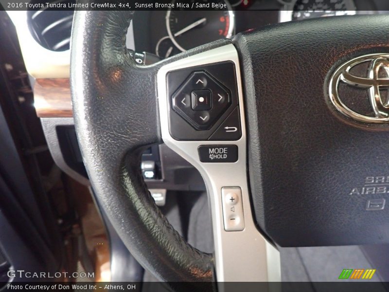 Sunset Bronze Mica / Sand Beige 2016 Toyota Tundra Limited CrewMax 4x4