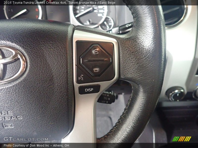 Sunset Bronze Mica / Sand Beige 2016 Toyota Tundra Limited CrewMax 4x4