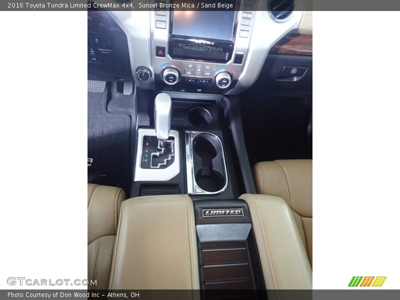 Sunset Bronze Mica / Sand Beige 2016 Toyota Tundra Limited CrewMax 4x4