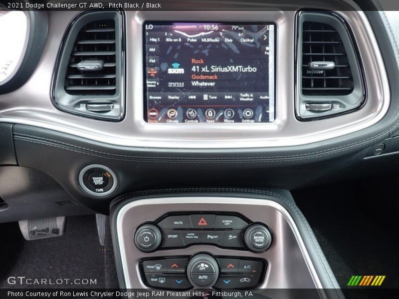 Controls of 2021 Challenger GT AWD