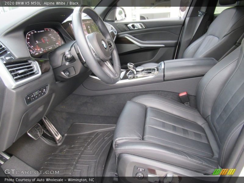 Front Seat of 2020 X5 M50i