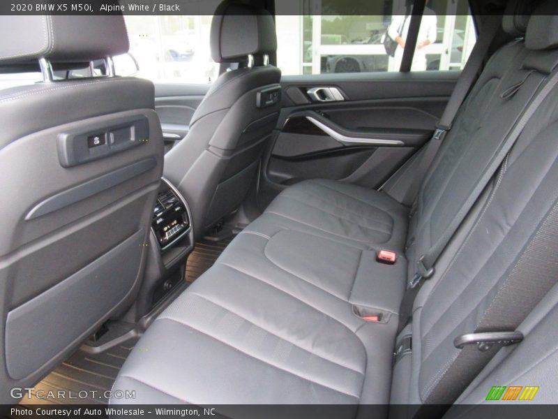 Rear Seat of 2020 X5 M50i