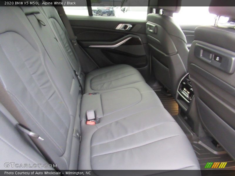 Rear Seat of 2020 X5 M50i