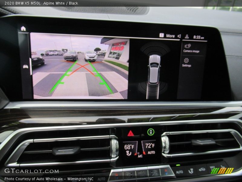 Alpine White / Black 2020 BMW X5 M50i