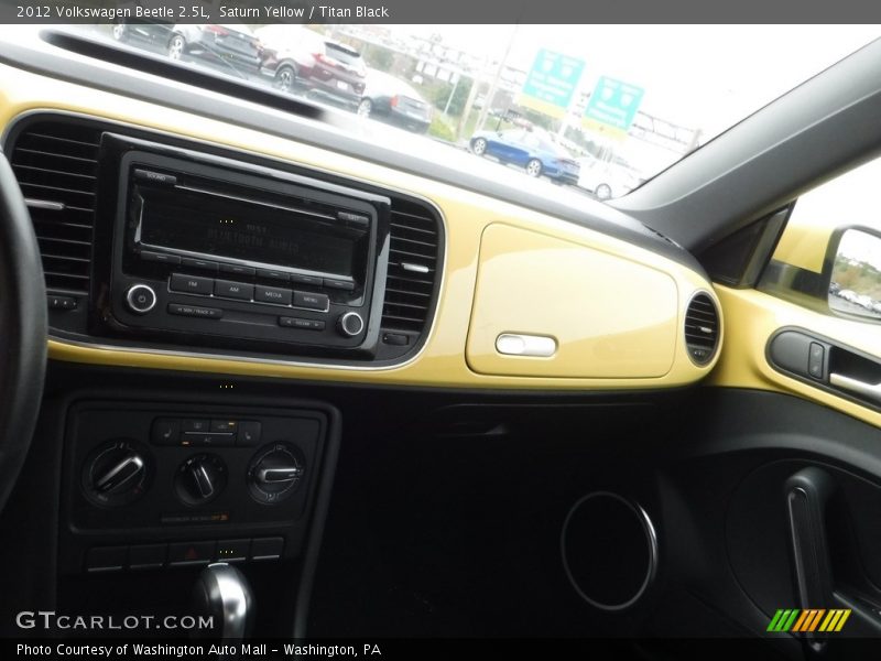 Saturn Yellow / Titan Black 2012 Volkswagen Beetle 2.5L