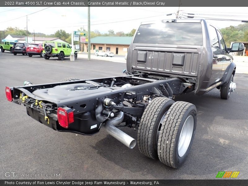 Granite Crystal Metallic / Black/Diesel Gray 2022 Ram 4500 SLT Crew Cab 4x4 Chassis