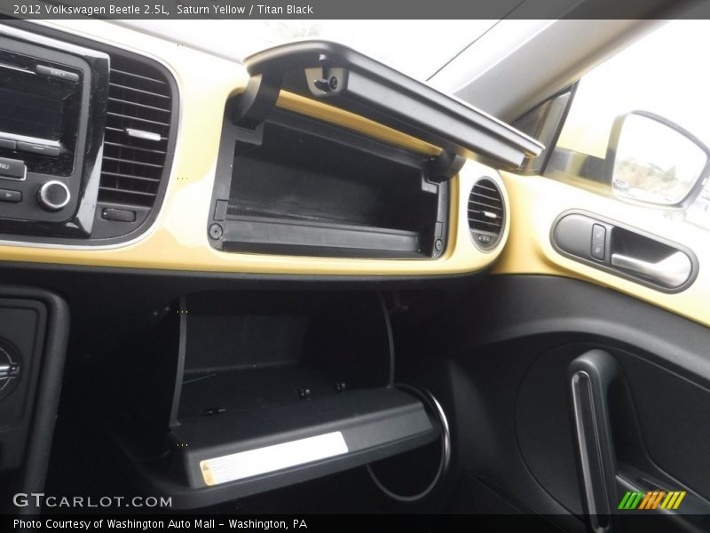 Saturn Yellow / Titan Black 2012 Volkswagen Beetle 2.5L