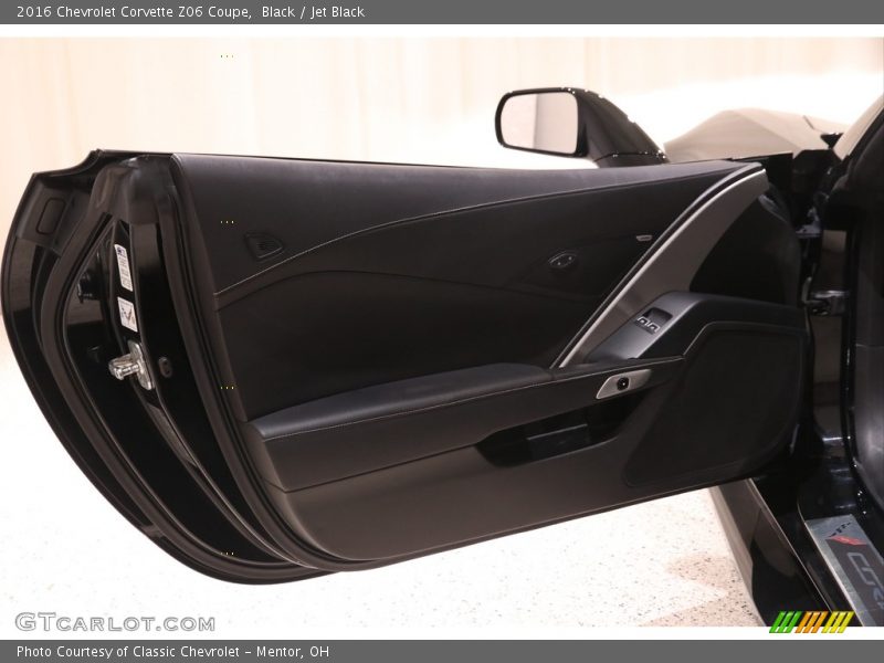 Black / Jet Black 2016 Chevrolet Corvette Z06 Coupe