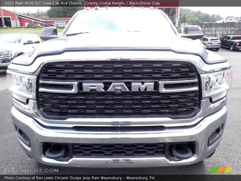 Granite Crystal Metallic / Black/Diesel Gray 2022 Ram 4500 SLT Crew Cab 4x4 Chassis