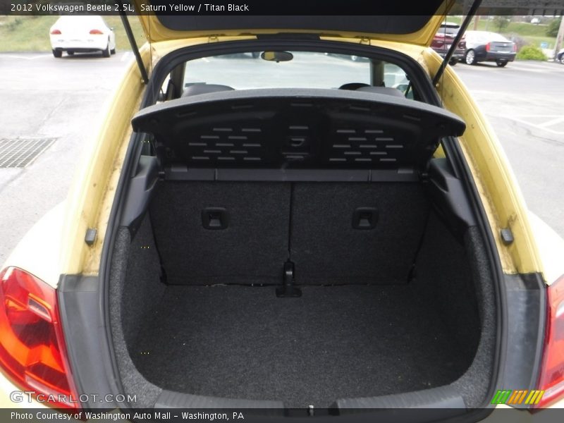 Saturn Yellow / Titan Black 2012 Volkswagen Beetle 2.5L