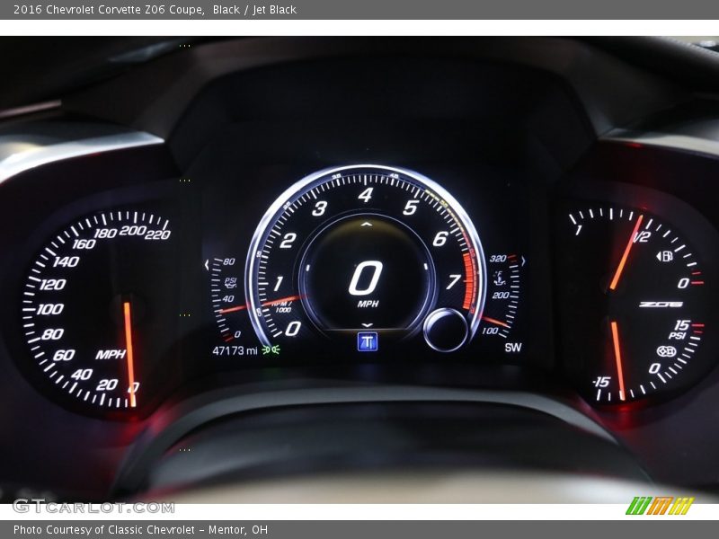  2016 Corvette Z06 Coupe Z06 Coupe Gauges