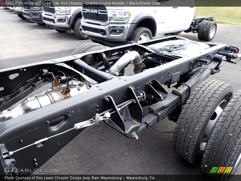 Granite Crystal Metallic / Black/Diesel Gray 2022 Ram 4500 SLT Crew Cab 4x4 Chassis