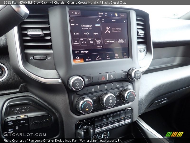 Granite Crystal Metallic / Black/Diesel Gray 2022 Ram 4500 SLT Crew Cab 4x4 Chassis