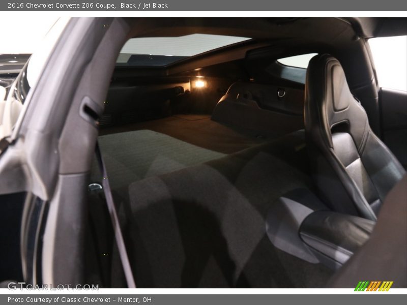 Black / Jet Black 2016 Chevrolet Corvette Z06 Coupe