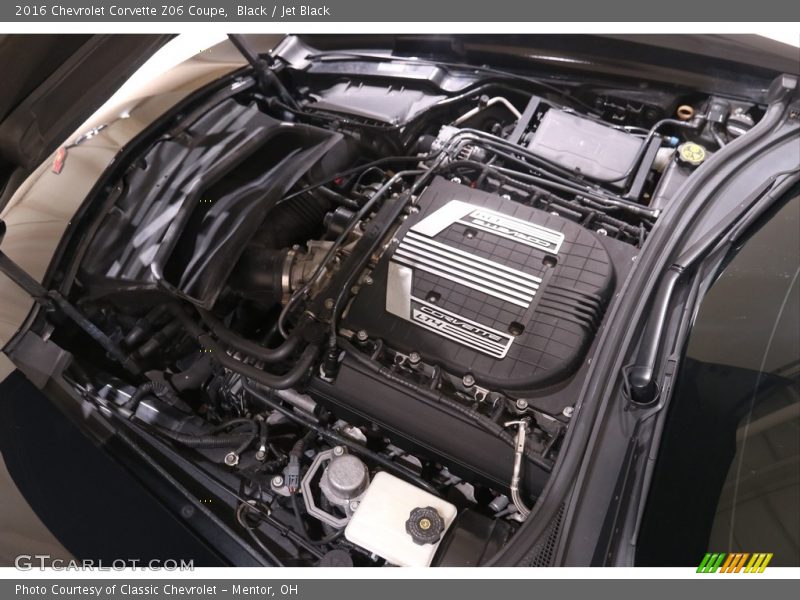 Black / Jet Black 2016 Chevrolet Corvette Z06 Coupe