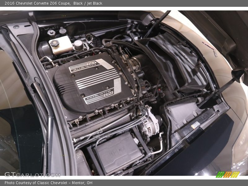 Black / Jet Black 2016 Chevrolet Corvette Z06 Coupe