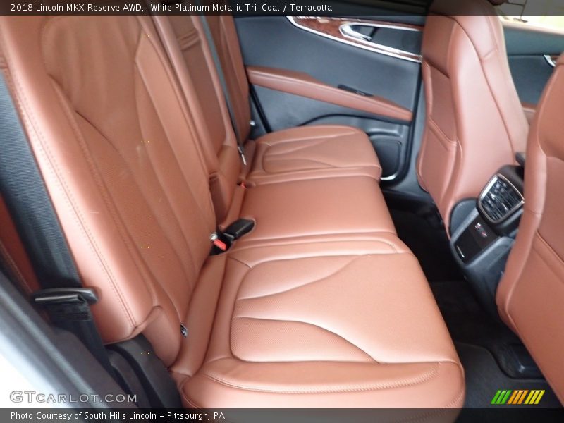 Rear Seat of 2018 MKX Reserve AWD