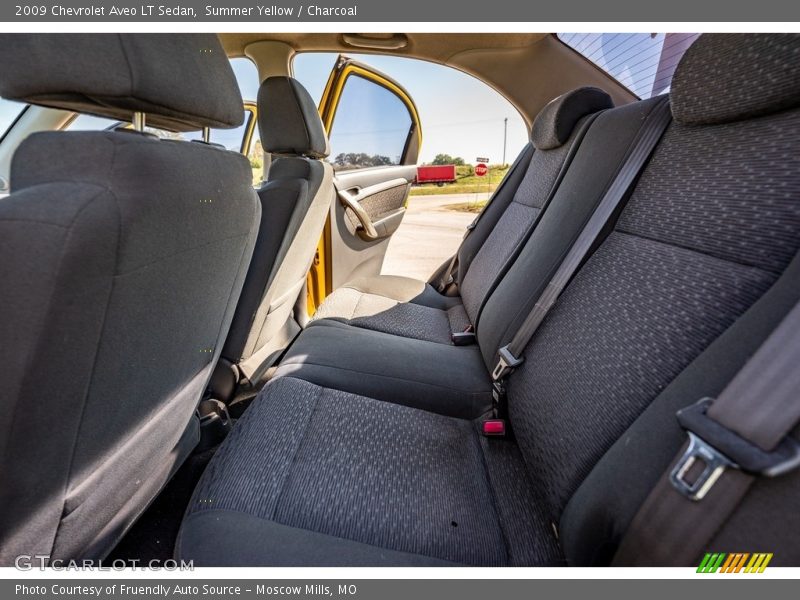 Summer Yellow / Charcoal 2009 Chevrolet Aveo LT Sedan