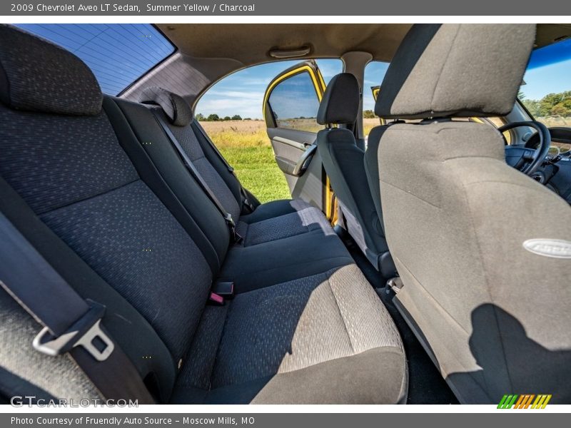 Summer Yellow / Charcoal 2009 Chevrolet Aveo LT Sedan