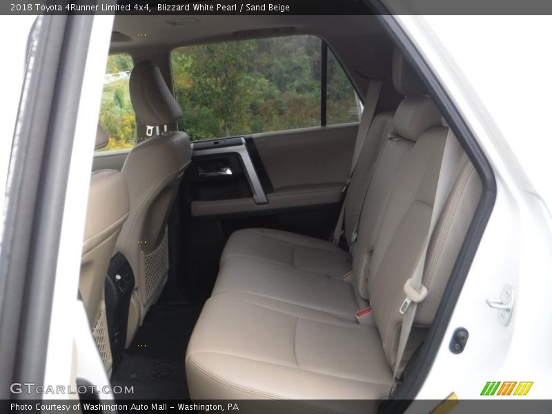 Blizzard White Pearl / Sand Beige 2018 Toyota 4Runner Limited 4x4