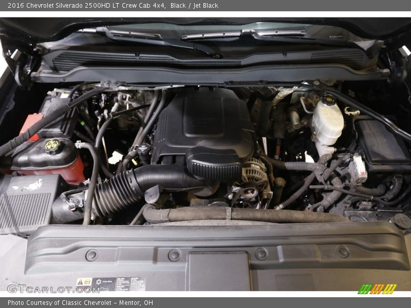 Black / Jet Black 2016 Chevrolet Silverado 2500HD LT Crew Cab 4x4