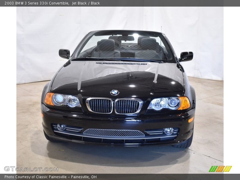 Jet Black / Black 2003 BMW 3 Series 330i Convertible