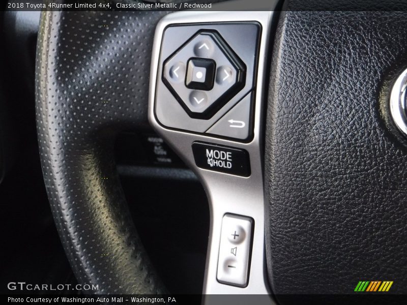 Classic Silver Metallic / Redwood 2018 Toyota 4Runner Limited 4x4