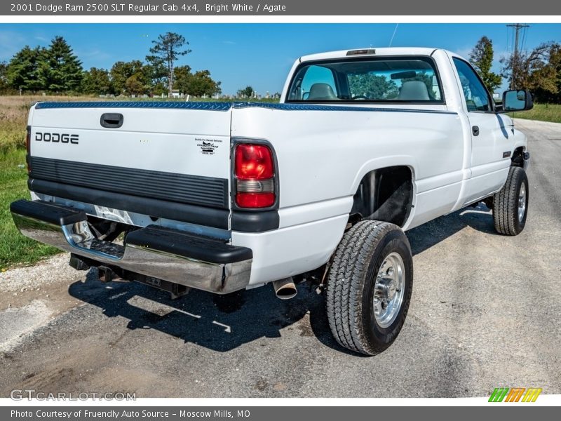 Bright White / Agate 2001 Dodge Ram 2500 SLT Regular Cab 4x4