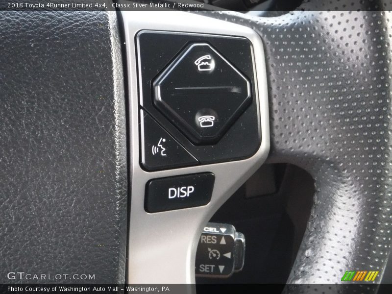 Classic Silver Metallic / Redwood 2018 Toyota 4Runner Limited 4x4