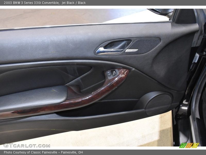 Jet Black / Black 2003 BMW 3 Series 330i Convertible