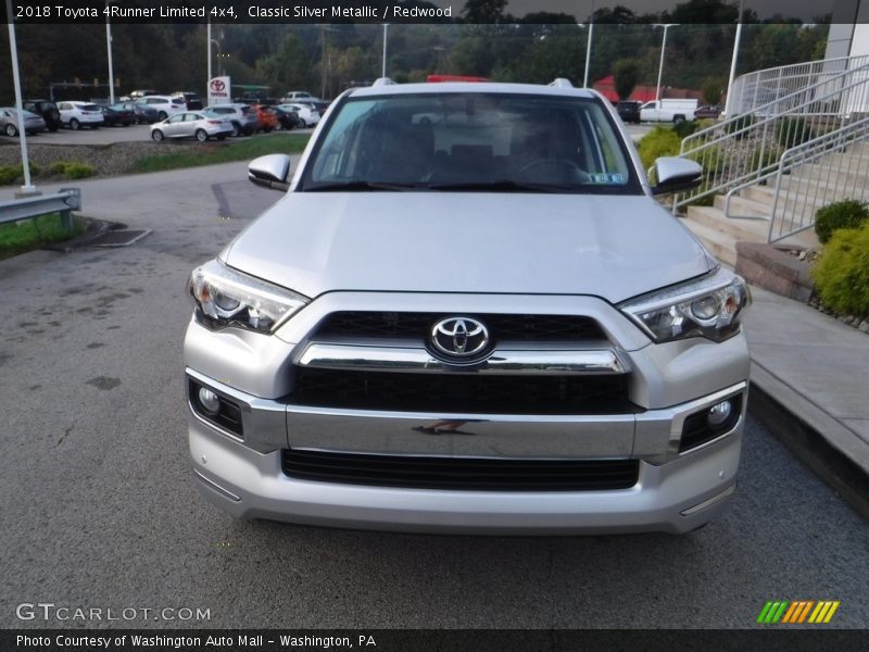Classic Silver Metallic / Redwood 2018 Toyota 4Runner Limited 4x4