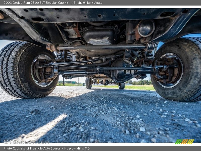 Undercarriage of 2001 Ram 2500 SLT Regular Cab 4x4