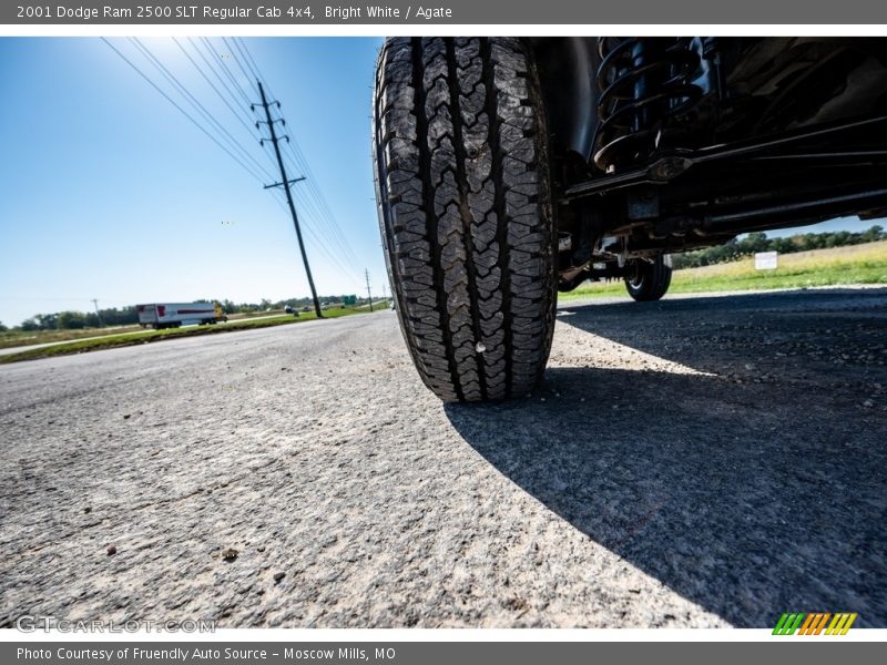 Bright White / Agate 2001 Dodge Ram 2500 SLT Regular Cab 4x4
