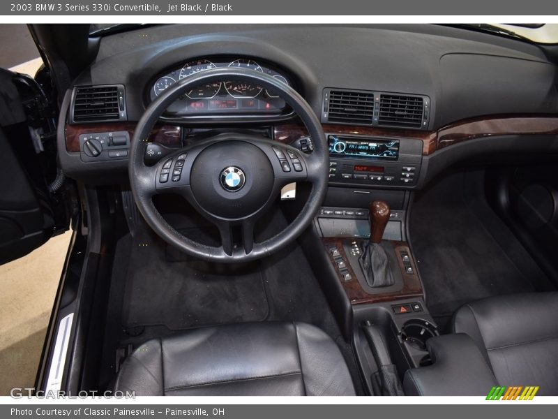Jet Black / Black 2003 BMW 3 Series 330i Convertible