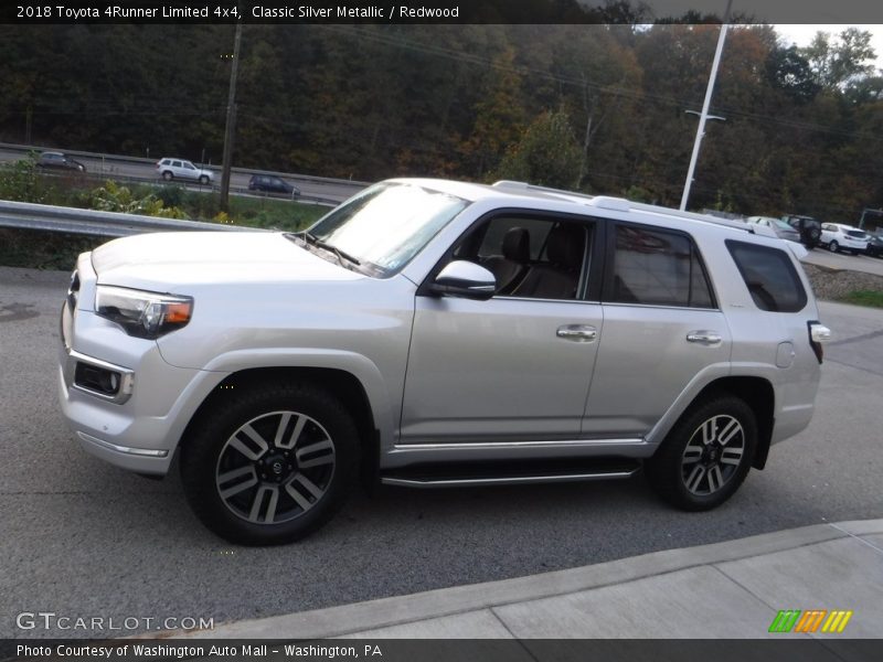 Classic Silver Metallic / Redwood 2018 Toyota 4Runner Limited 4x4
