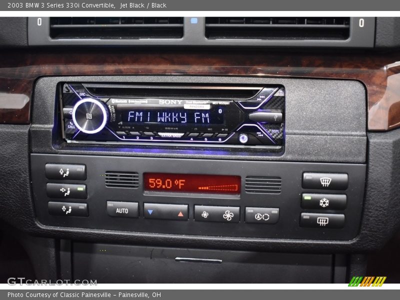 Jet Black / Black 2003 BMW 3 Series 330i Convertible