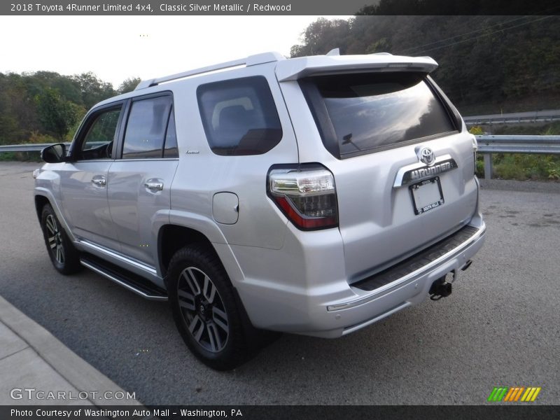 Classic Silver Metallic / Redwood 2018 Toyota 4Runner Limited 4x4
