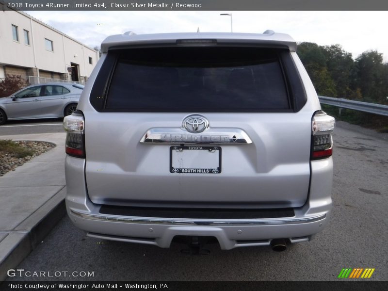 Classic Silver Metallic / Redwood 2018 Toyota 4Runner Limited 4x4