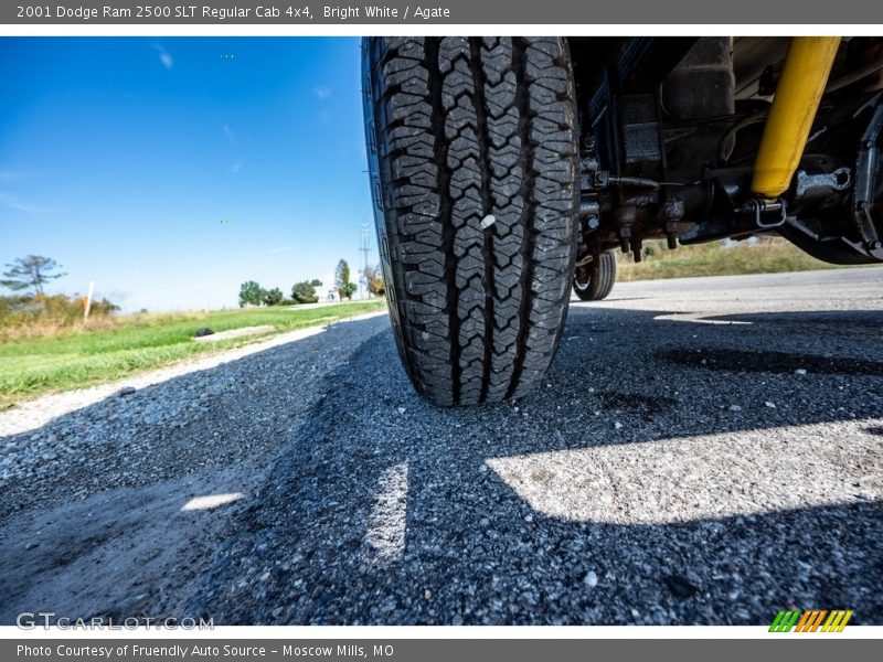 Bright White / Agate 2001 Dodge Ram 2500 SLT Regular Cab 4x4