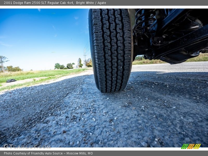 Bright White / Agate 2001 Dodge Ram 2500 SLT Regular Cab 4x4