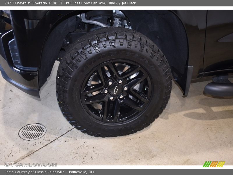 Black / Jet Black 2020 Chevrolet Silverado 1500 LT Trail Boss Crew Cab 4x4