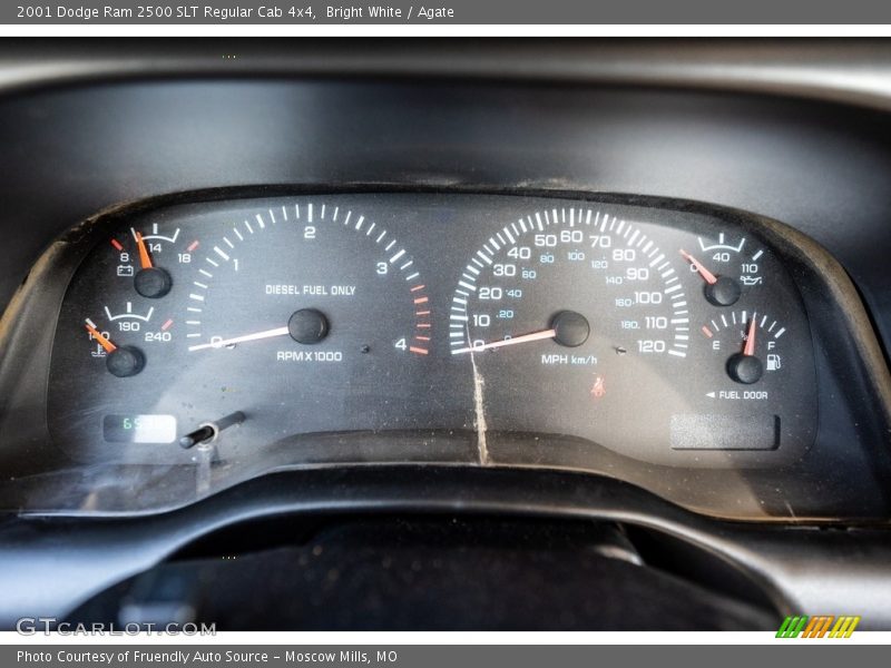  2001 Ram 2500 SLT Regular Cab 4x4 SLT Regular Cab 4x4 Gauges